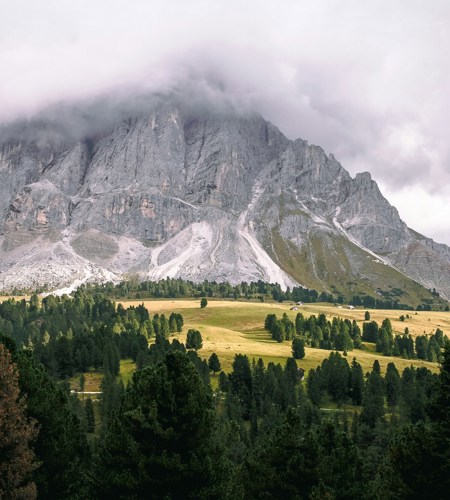 Peitlerkofel Wolken