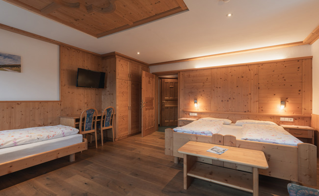 Dreibettzimmer Haupthaus